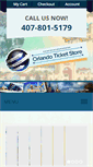 Mobile Screenshot of orlandoticketstore.com